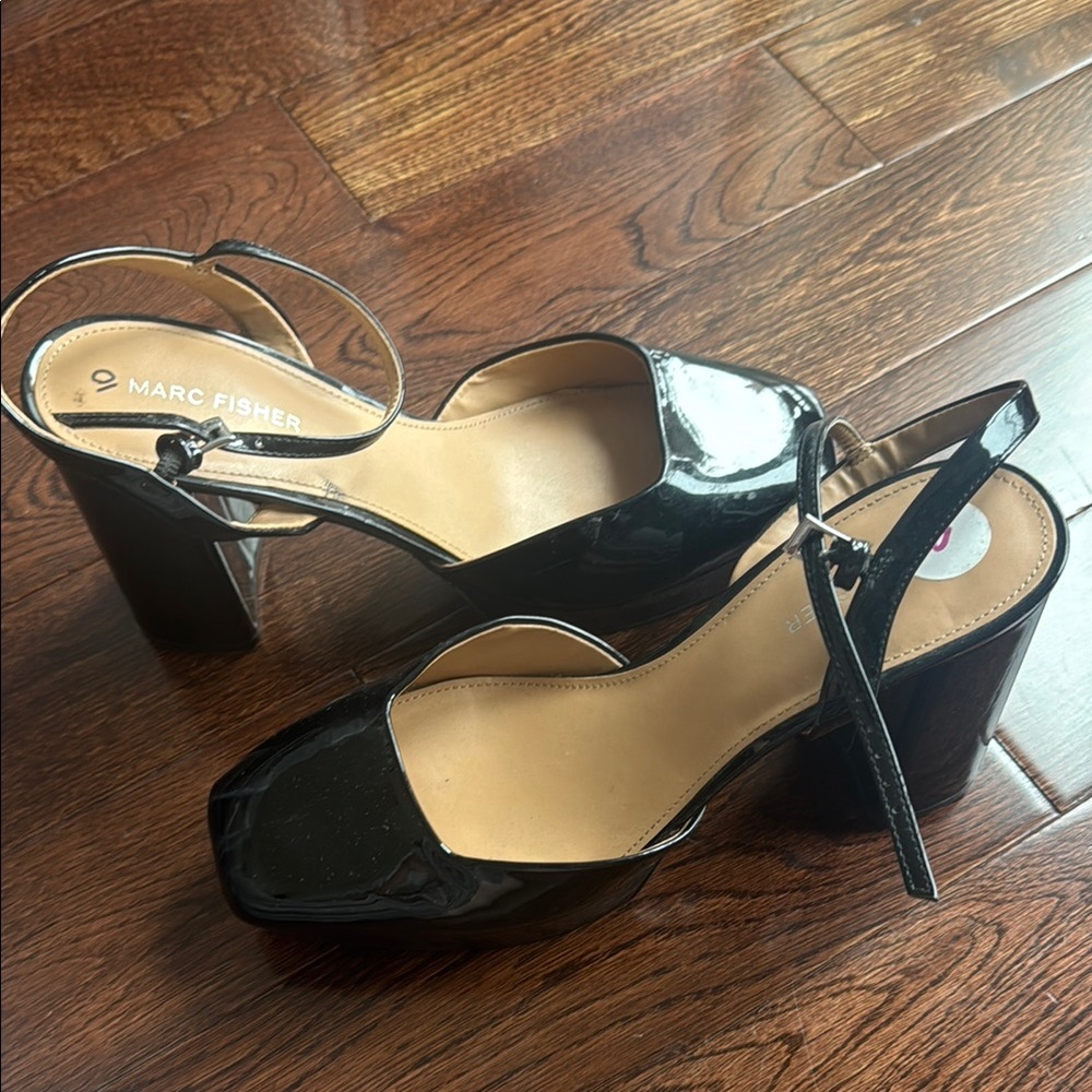 Marc Fisher Black Women's Platform Heels